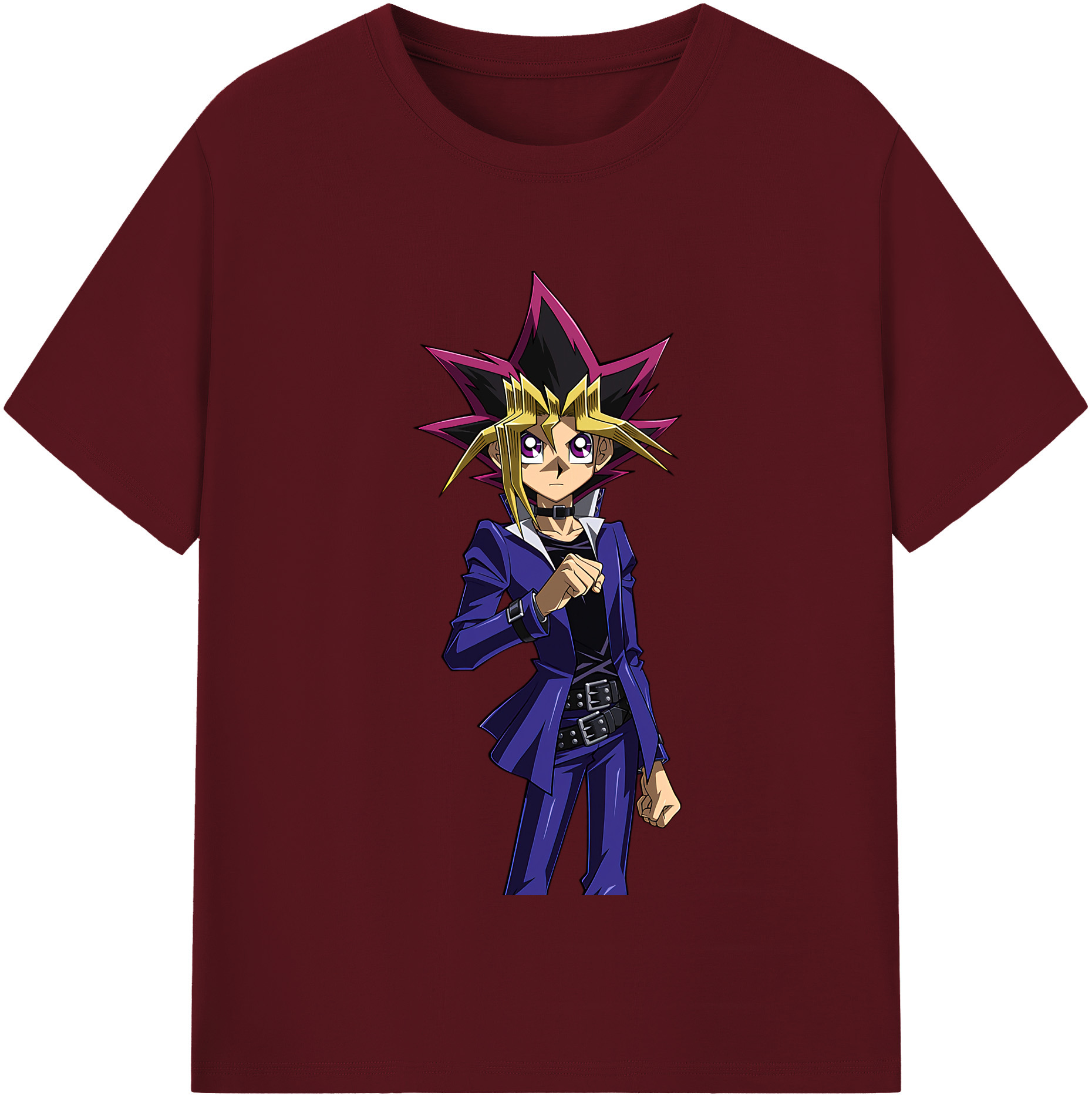 （画像用） 遊☆戯☆王 Yu-Gi-Oh! 綿100％半袖Tシャツ（フロントプリント）